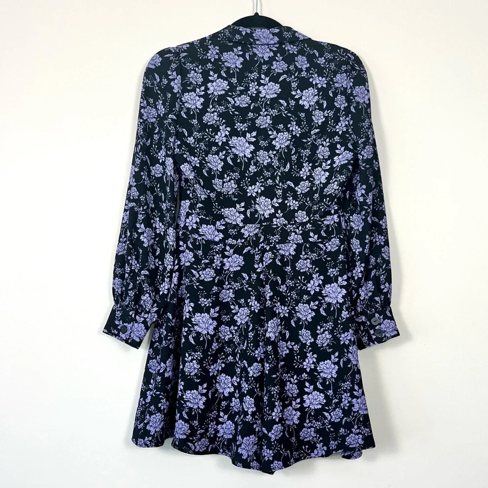 ZARA Floral Blazer Style Long Sleeve Romper Small